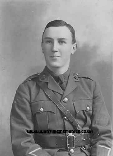 Hugh aged 19 in 1915